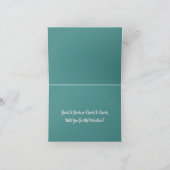 Bek aan Bek Feestdagen Kaart (Binnen)