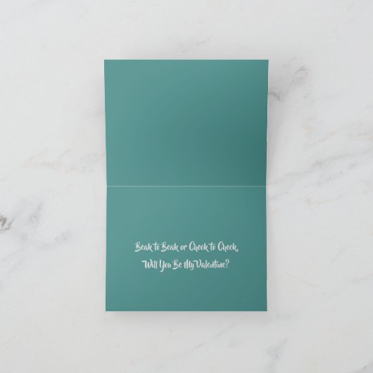 Bek aan Bek Feestdagen Kaart (Binnen)