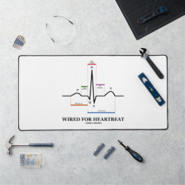 Bekabeld voor hartslag ECG/EKG Sinus Rhythm Bureaumat
