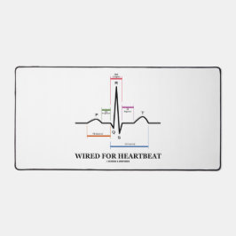 Bekabeld voor hartslag ECG/EKG Sinus Rhythm Bureaumat