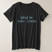 Bekabeld voor Iconic Status T-shirt (Design voorkant)
