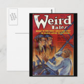 Bekabelde tapes_pulp Art Briefkaart (Voorkant / Achterkant)