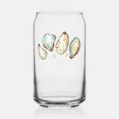 bekaf | Kust Oyster Wedding Favoriet Blikvorm Glas (Voorkant)