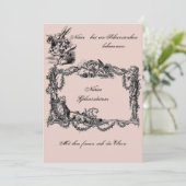 Bekanntgabe zur Geburt – Geburtskarte Kaart (Staand voorkant)