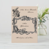 Bekanntgabe zur Geburt – Geburtskarte Kaart (Staand voorkant)