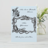 Bekanntgabe zur Geburt – Geburtskarte Kaart (Staand voorkant)