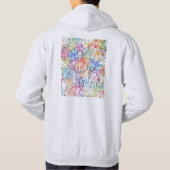 Bekasi Indonesia City Map Hoodie (Achterkant)