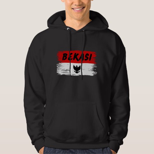 Bekasi Indonesië Hoodie (Voorkant)
