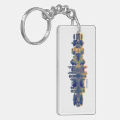 Bekasi Skyline Sleutelhanger (Voorkant Links)