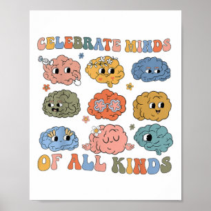 Bekeerling van allerlei soorten neurodiversiteitsa poster