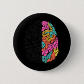 Bekeerling van allerlei soorten neurodiversiteitsa ronde button 5,7 cm (Voorkant)