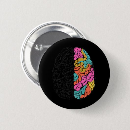 Bekeerling van allerlei soorten neurodiversiteitsa ronde button 5,7 cm (Voorkant /achterkant)