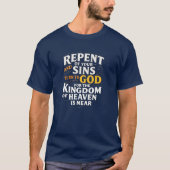 Bekeert u en keert u tot God – Christelijk T-shirt (Voorkant)