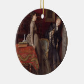 Bekeken (olie op het paneel) keramisch ornament (Rechts)