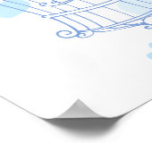 Beken van het weddenschap op het gastenboek liefhe poster (Hoek)