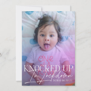 Bekend in de afsluitingskondiging COVID Birth Anno Aankondiging