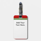 Bekend in het Bagagelabel van Italië (Achterkant verticaal)