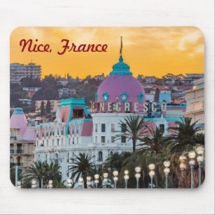 Bekend luxe hotel Hotel Negresco in Nice Frankrijk Muismat