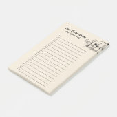 BEKEND om Lijst te doen voeg Uw Naam van het Boerd Post-it® Notes (Schuin)