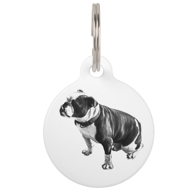 Bekend om zijn stilte huisdierpenning (Voorkant)