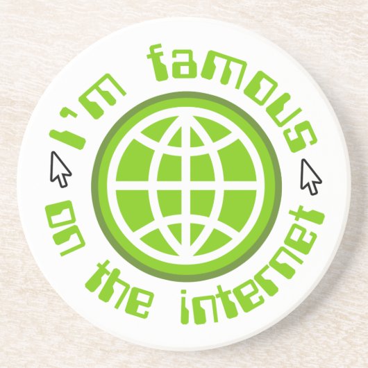 Bekend op internet zandsteen onderzetter (Voorkant)