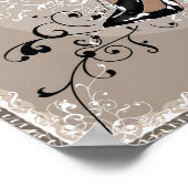 BEKEND rode bodemschoenen SILK SCARF STYLE Poster (Hoek)
