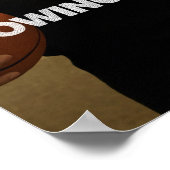 Bekend > Verdubbeld Basketball Poster (Hoek)
