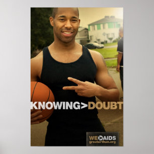 Bekend > Verdubbeld Basketball Poster