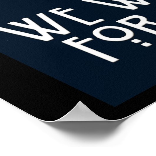 Bekend voor 15 Megabytes Poster (Hoek)