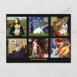 Bekende Art French Bull Dog Composite Briefkaart