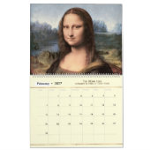 Bekende Art Masterstukken uit de hele tijd Kalender (Feb 2027)