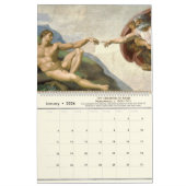 Bekende Art Masterstukken uit de hele tijd Kalender (Jan 2026)