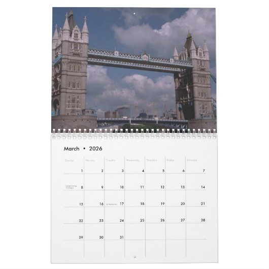 Bekende bruggen 2017 kalender (Mar 2026)