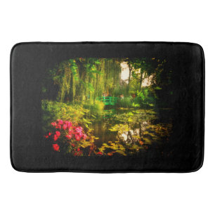 Bekende Claude Monet Giverny Pond Lilies Badmat