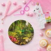 Bekende Claude Monet Giverny Pond Lilies Papieren Bordje (Feest)