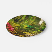 Bekende Claude Monet Giverny Pond Lilies Papieren Bordje (Gekanteld)