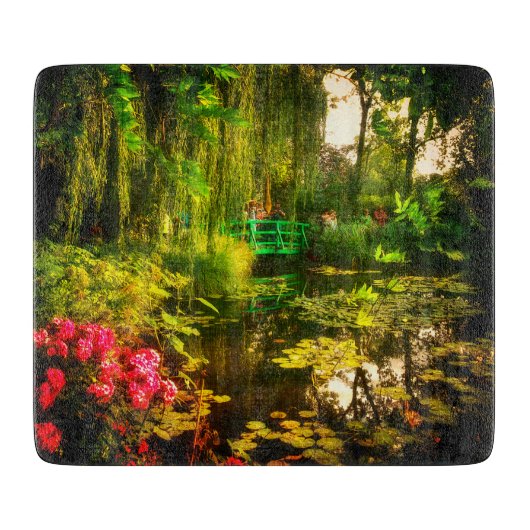 Bekende Claude Monet Giverny Pond Lilies Snijplank (Voorkant)