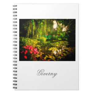 Bekende Claude Monet Giverny Vijver Waterlelies No Notitieboek