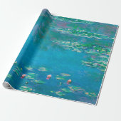 Bekende Claude Monet-schilderpapier Cadeaupapier (Uitgerold)