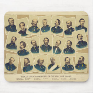 Bekende commandanten van de Unie in de burgeroorlo Muismat