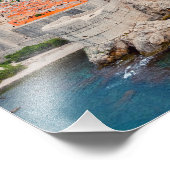 Bekende Dubrovnik - Oude dakpannen en muren - Kroa Foto Afdruk (Hoek)