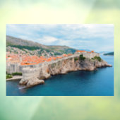 Bekende Dubrovnik - Oude dakpannen en muren - Kroa Raamsticker (Vel 3)