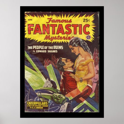 Bekende fantastische06_Pulp Art Poster (Voorkant)