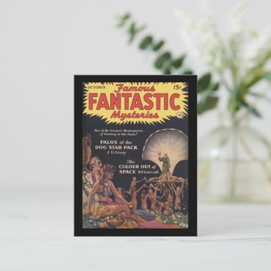 Bekende Fantastische mysteries v03n04 1941-10_Pulp Briefkaart (Staand voorkant)
