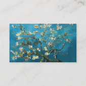 Bekende fijne kunst Blossoming-amandelboom Visitekaartje (Achterkant)