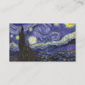 Bekende fijne Sterrennacht Visitekaartje (Achterkant)