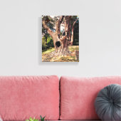 Bekende filmstructuur van de wizard canvas afdruk (Insitu (Woonkamer))