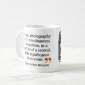 Bekende Fotograaf Citaat 5  Afbeelding van de Came Koffiemok (Voorkant links)