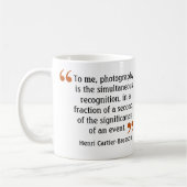 Bekende Fotograaf Citaat 5  Afbeelding van de Came Koffiemok (Links)