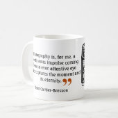 Bekende Fotograaf Citaat 6  Afbeelding van de Came Koffiemok (Voorkant links)